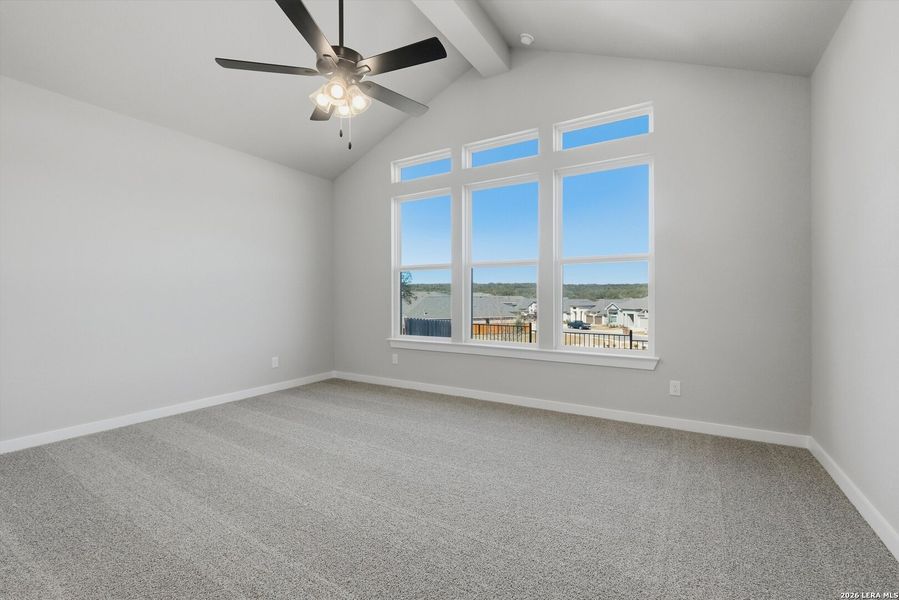 Spacious, unfurnished interior of a new home in Meyer Ranch, New Braunfels (Image 9). Spacious, unfurnished interior of a new home in Meyer Ranch, New Braunfels (Image 9).