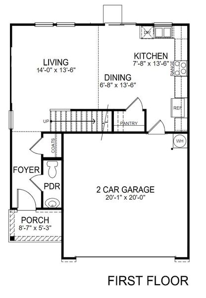 2D floor plan layout of this home in Gibson Grove, Laurens, SC (Image 4). 2D floor plan layout of this home in Gibson Grove, Laurens, SC (Image 4).