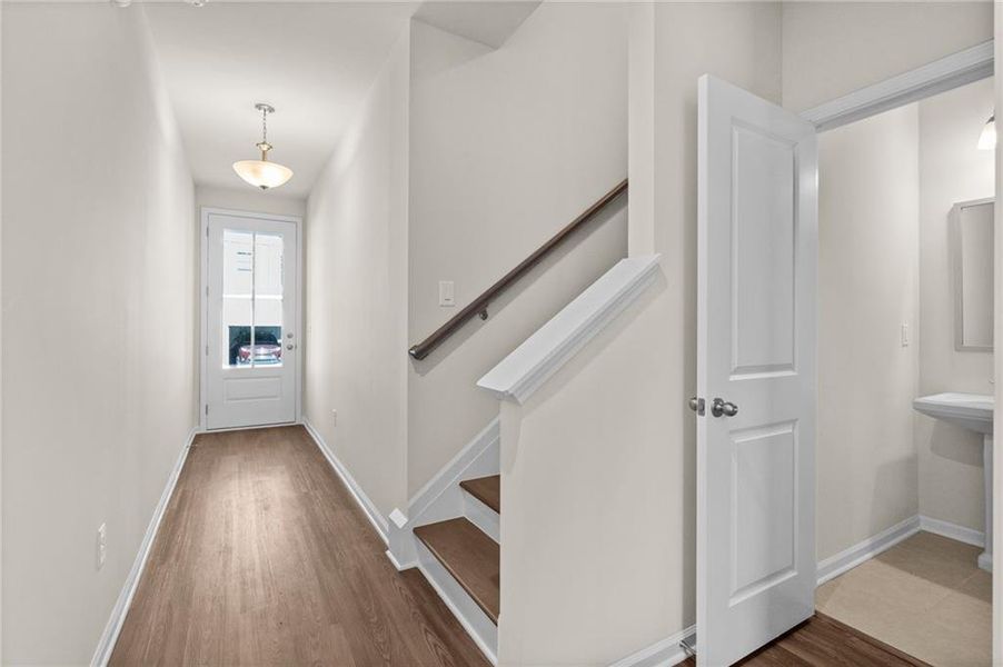Spacious, unfurnished interior of a new home in The Village at Shallowford, Kennesaw (Image 30).