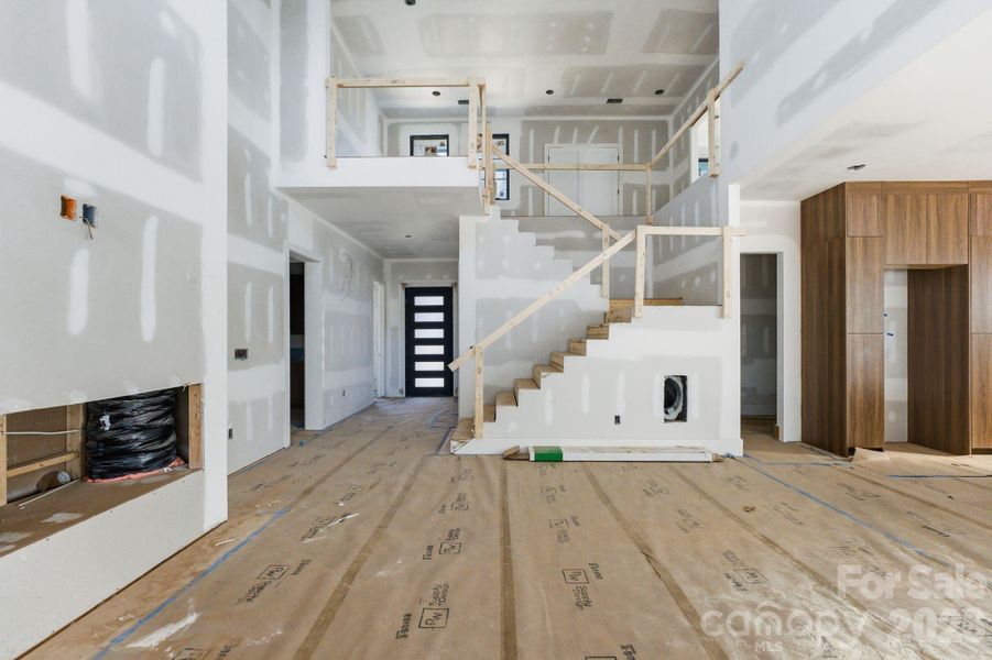 In-progress construction of a new home in , Charlotte, NC (Image 25).