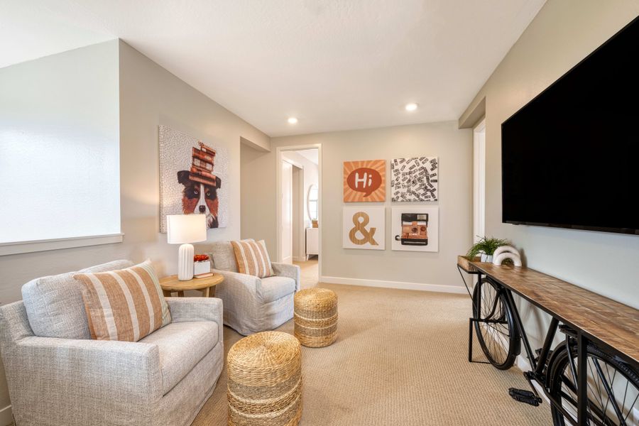 Furnished interior view inside a new home in Waterston Central, Gilbert (Image 11).
