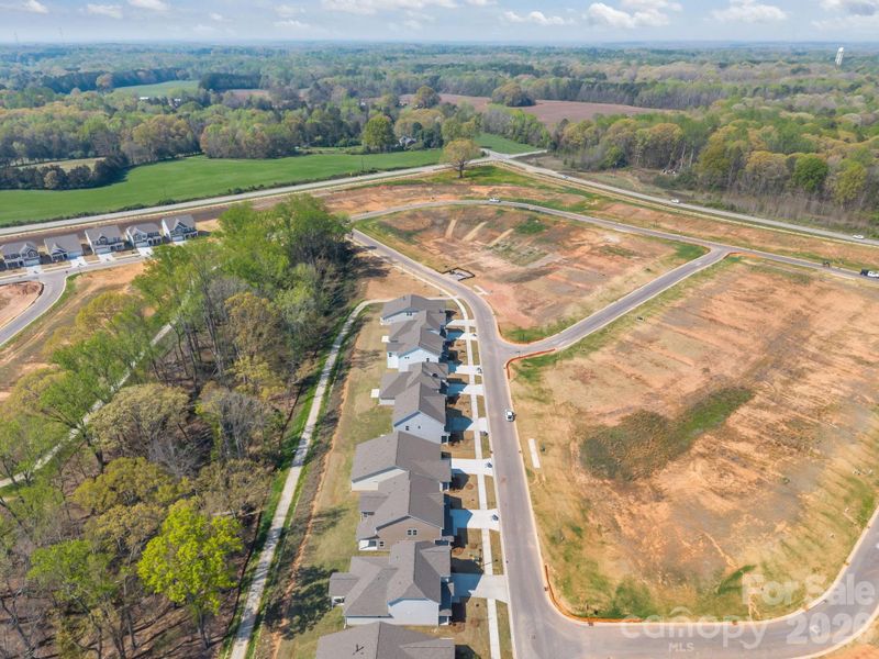 Site preparation for new homesites in McFarland Estates, York (Image 34).