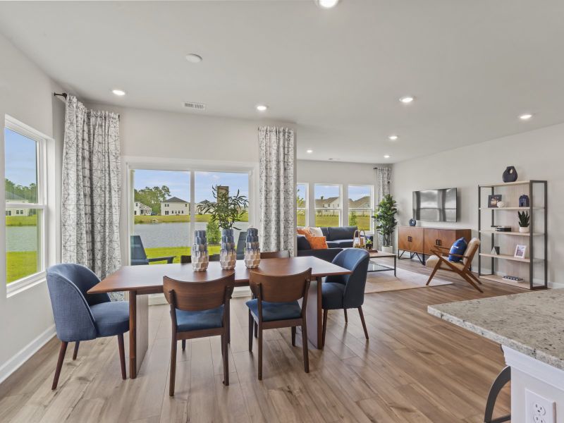 Large windows allow light to flood into your living space (Clear Pond in Myrtle Beach, SC).