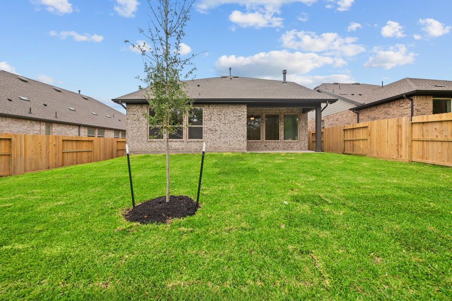 Representative exterior details of a home built from the The Holly by David Weekley Homes in Austin Point, Richmond (Image 3). Representative exterior details of a home built from the The Holly by David Weekley Homes in Austin Point, Richmond (Image 3).