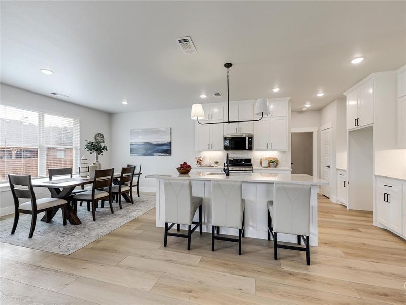 Furnished interior view inside a new home in , Sherman (Image 13).