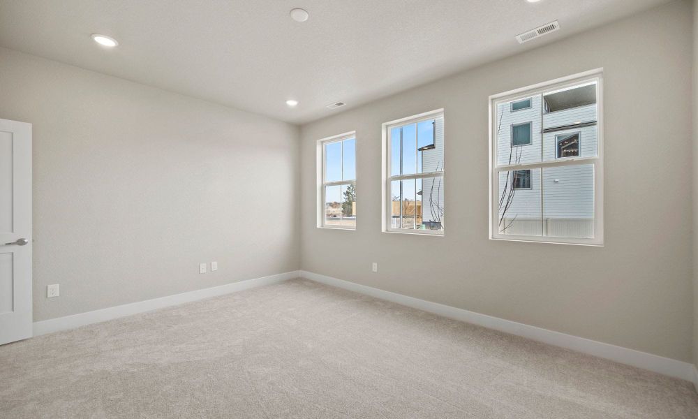 Spacious, unfurnished interior of a new home in Pony Park, Colorado Springs (Image 18). Spacious, unfurnished interior of a new home in Pony Park, Colorado Springs (Image 18).