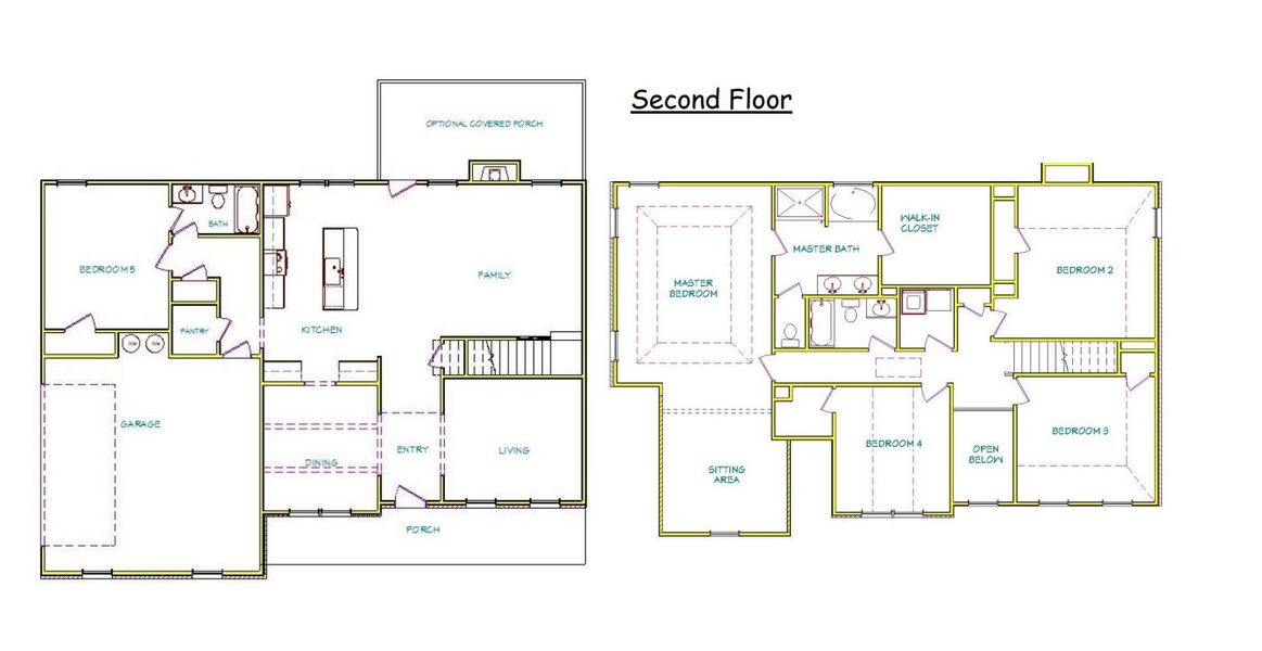 2D floor plan layout for the Copeland by Capshaw in McIntosh Road, Griffin, GA (Image 1). 2D floor plan layout for the Copeland by Capshaw in McIntosh Road, Griffin, GA (Image 1).