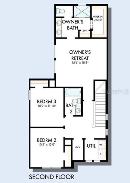 2D floor plan layout of this home in , St. Cloud, FL (Image 4). 2D floor plan layout of this home in , St. Cloud, FL (Image 4).