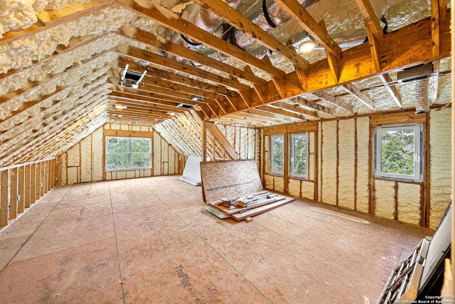 In-progress construction of a new home in , Bandera, TX (Image 50).