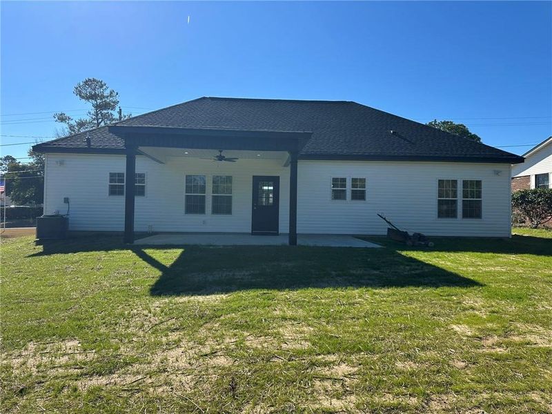 Exterior details and patio area of a home in , Augusta (Image 22).