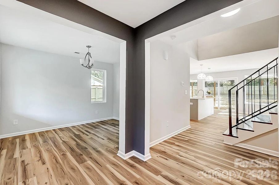 Spacious, unfurnished interior of a new home in , Charlotte (Image 9).
