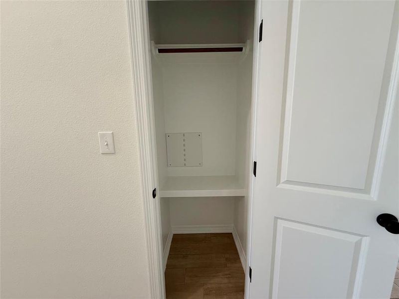 View of closet