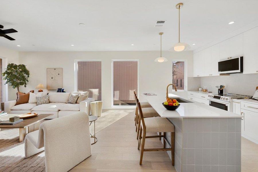 Furnished interior view inside a new home in , Austin (Image 6).