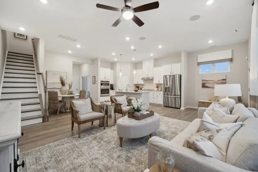 Furnished interior view inside a new home in Ridge at Sugar Creek, Indian Land (Image 7). Furnished interior view inside a new home in Ridge at Sugar Creek, Indian Land (Image 7).