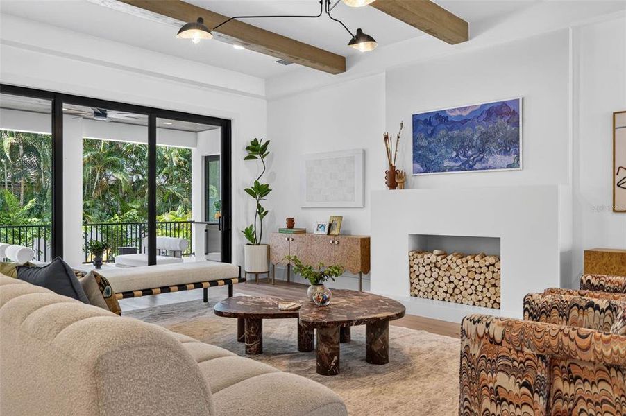 Furnished interior view inside a new home in , Tampa (Image 46). Furnished interior view inside a new home in , Tampa (Image 46).