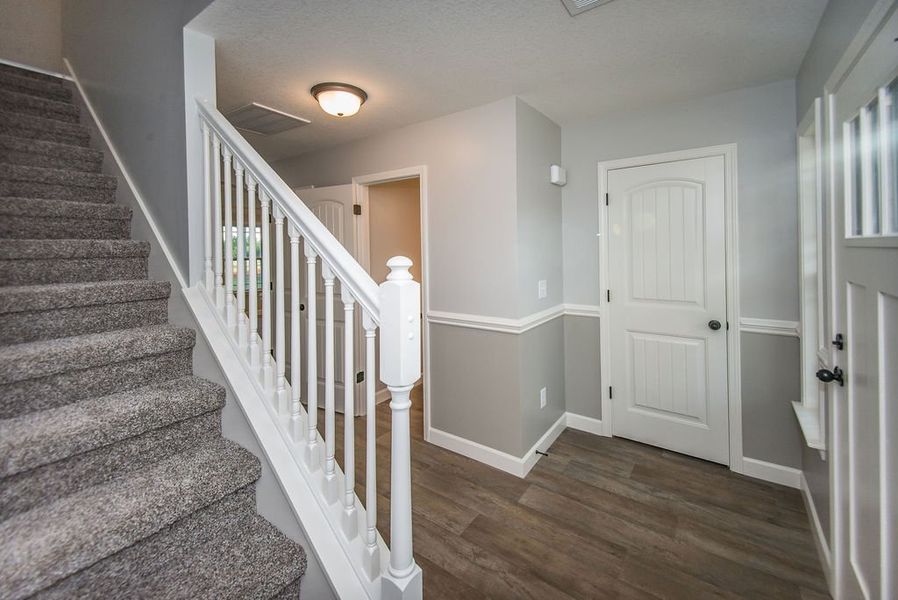 Representative unfurnished interior of a home built from the Heatherwood by Enchanted Homes in Ballentine Ridge, Lyman (Image 33).