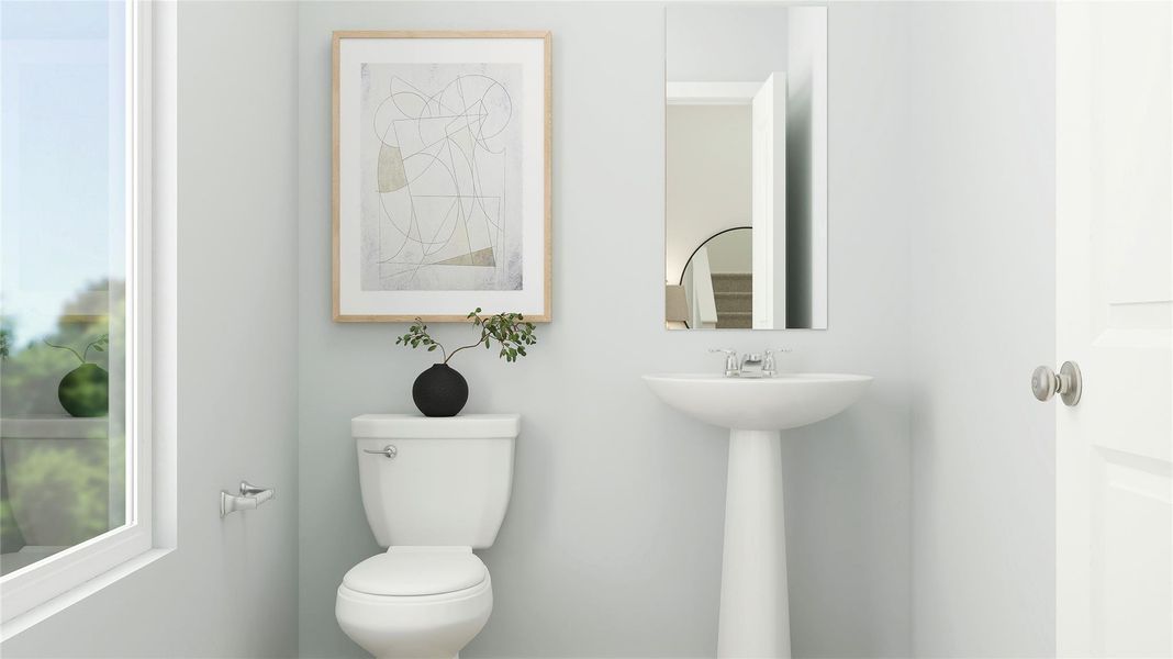 Furnished interior view inside a new home in Meadowlark Preserve, Pflugerville (Image 20).