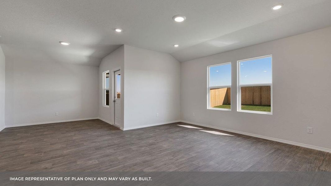 Spacious, unfurnished interior of a new home in Bar W Ranch, Leander (Image 25). Spacious, unfurnished interior of a new home in Bar W Ranch, Leander (Image 25).