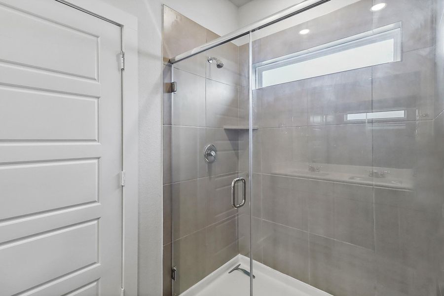 Close-up of interior finishes inside a home in Heights of Barbers Hill, Baytown (Image 9).