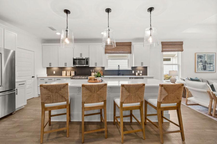 Representative furnished interior of a home built from the Mainstay by Pulte Homes in Midpoint at New Riverside, Bluffton (Image 29).