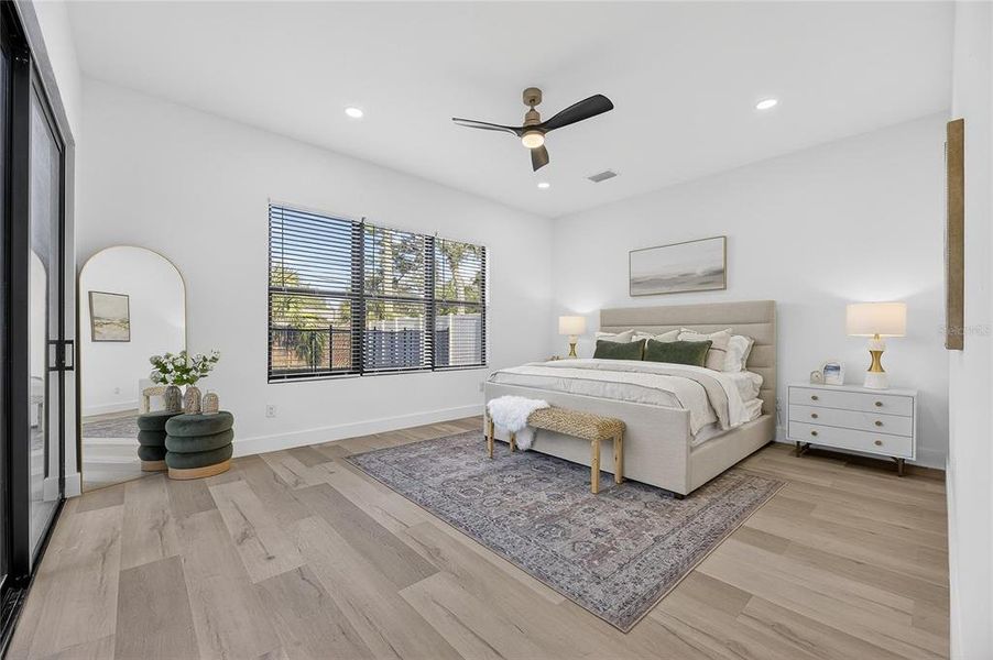 Furnished interior view inside a new home in , Sarasota (Image 10).
