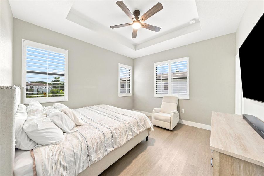 Furnished interior view inside a new home in , Miami (Image 15). Furnished interior view inside a new home in , Miami (Image 15).