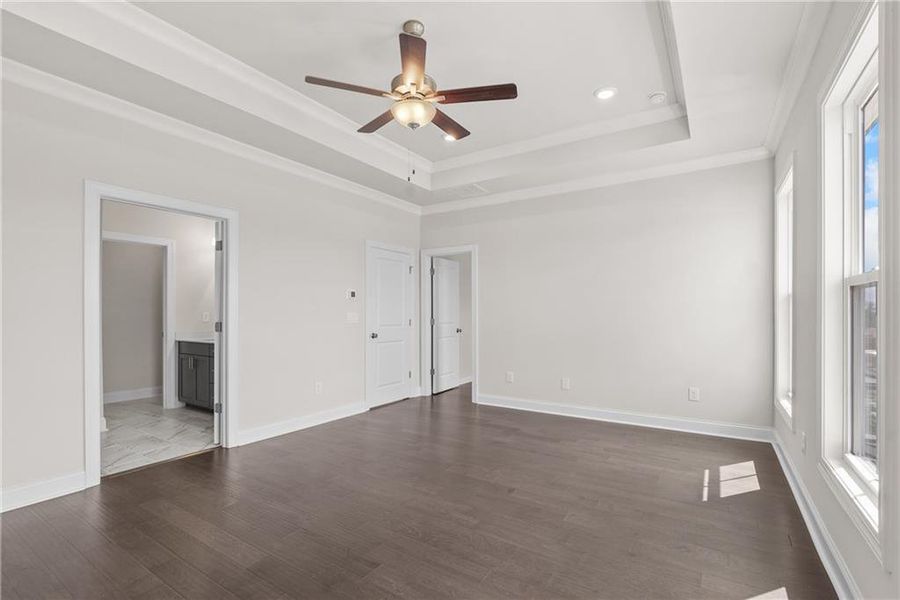 Spacious, unfurnished interior of a new home in Palisades Single Family, Cumming (Image 17).