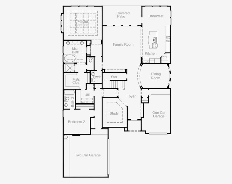 Image 3 representing the Knollwood (3748-DL-50) by Coventry Homes in The Homestead, Rockwall, TX.