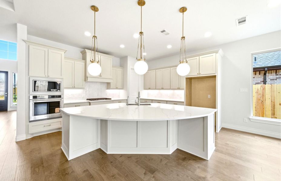 Furnished interior view inside a new home in The Highlands 55′, Porter (Image 13).