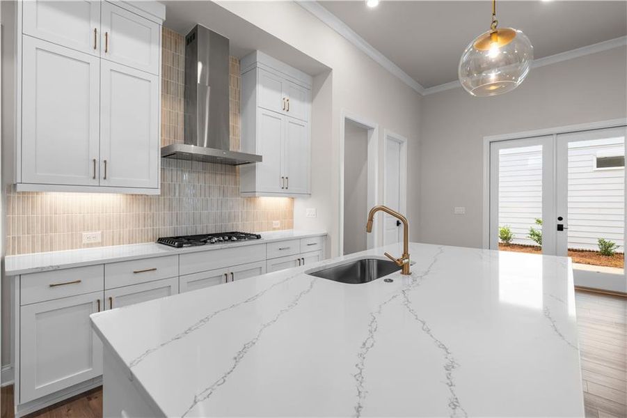 Furnished interior view inside a new home in Aberdeen, Hoschton (Image 13).