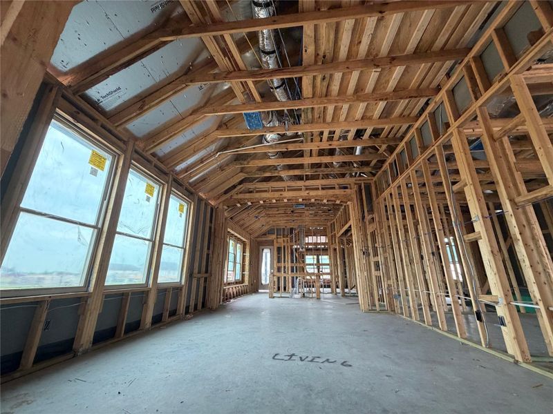 In-progress construction of a new home in Brookewater, Rosenberg, TX (Image 16).