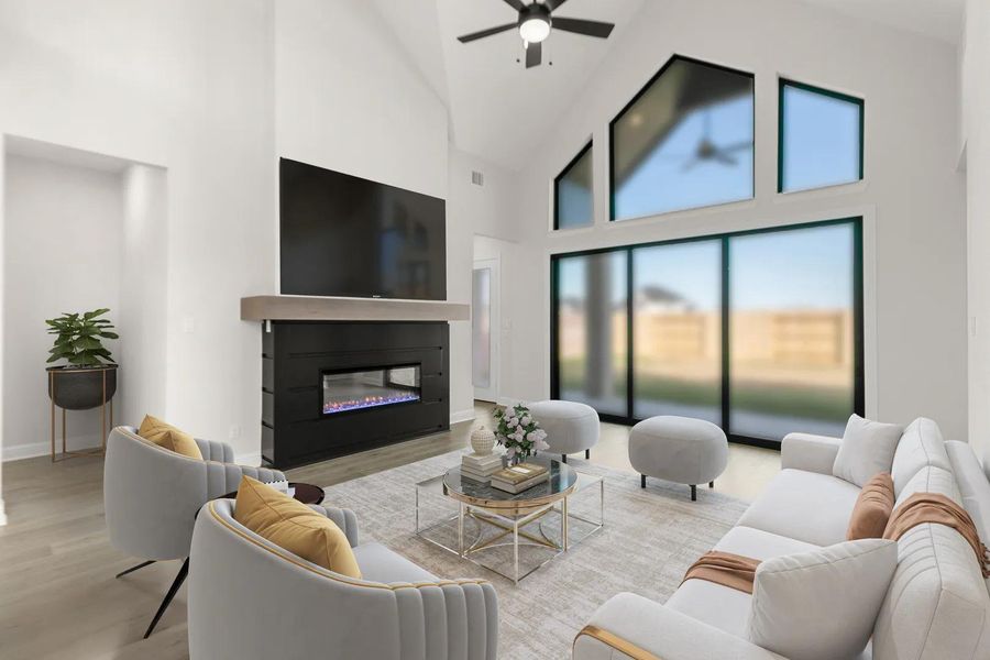 Tristan A Family room