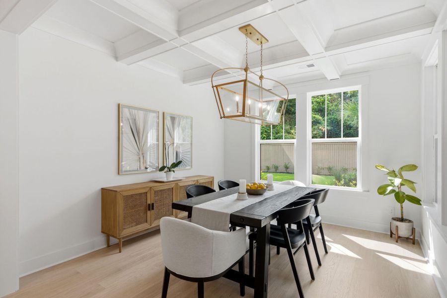 Furnished interior view inside a new home in , Mount Pleasant (Image 65).