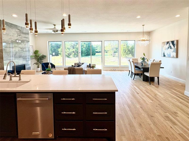 Furnished interior view inside a new home in , Heath (Image 3).