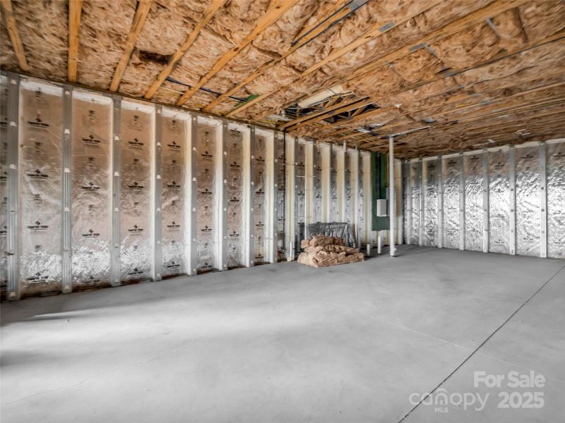 In-progress construction of a new home in , Mill Spring, NC (Image 25).