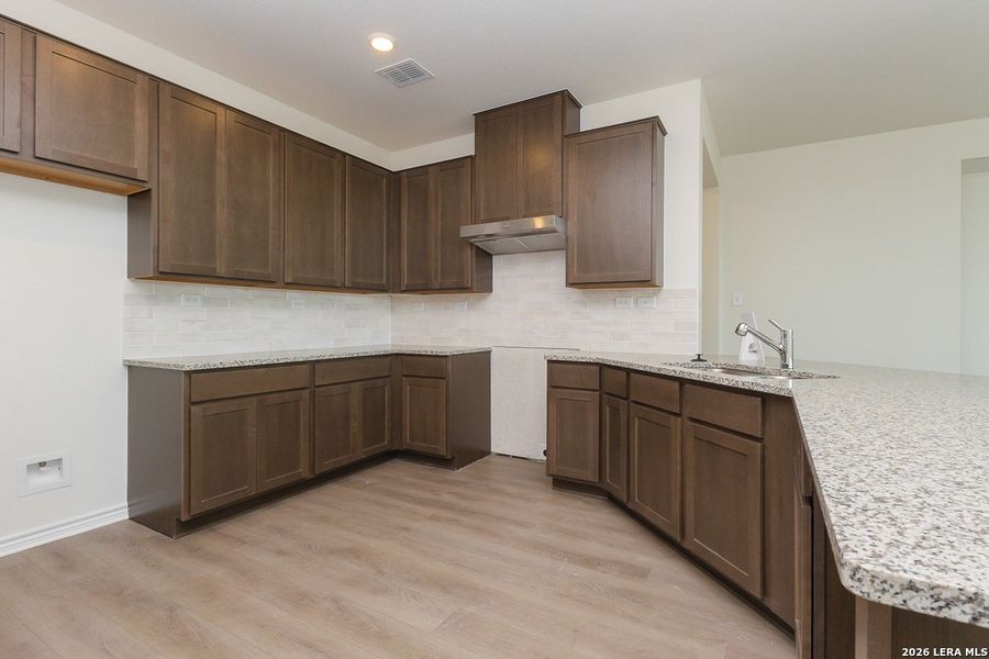 Furnished interior view inside a new home in Hidden Bluffs at TRP, San Antonio (Image 4).