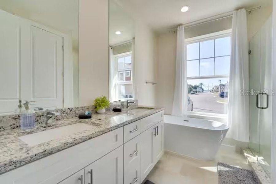 Furnished interior view inside a new home in , Kissimmee (Image 15). Furnished interior view inside a new home in , Kissimmee (Image 15).