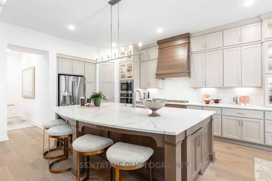 Furnished interior view inside a new home in Star Trail, Prosper (Image 25). Furnished interior view inside a new home in Star Trail, Prosper (Image 25).