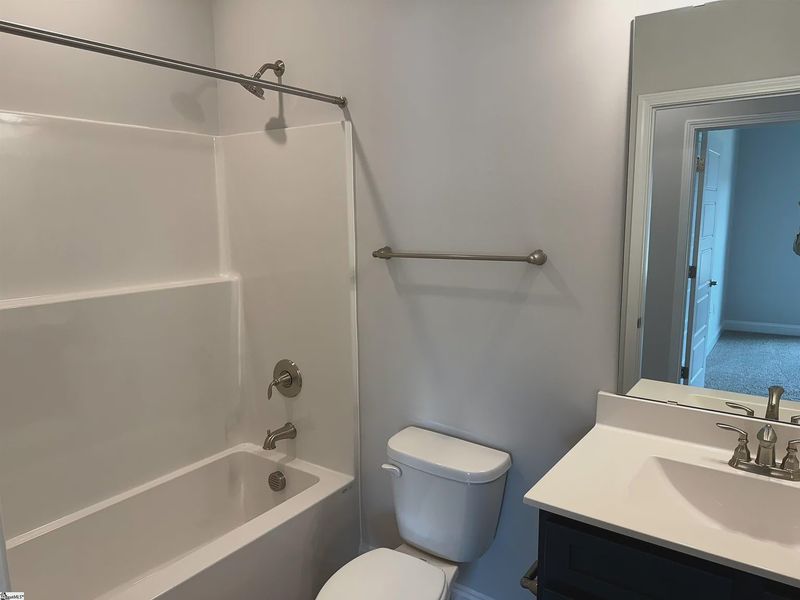 Furnished interior view inside a new home in Bracken Woods, Piedmont (Image 8). Furnished interior view inside a new home in Bracken Woods, Piedmont (Image 8).