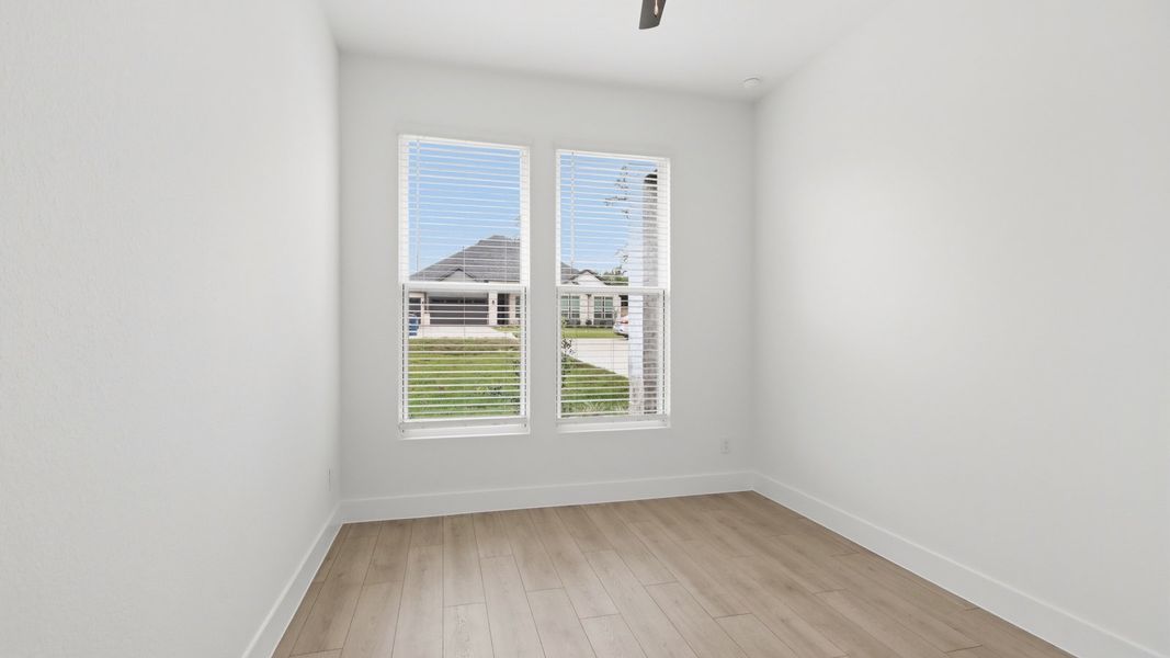 Representative unfurnished interior of a home built from the Amalfi by D.R. Horton in Butlers Bend Estates, Pinehurst (Image 32).