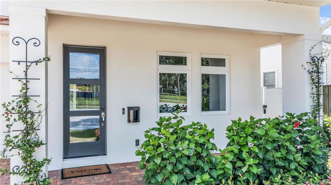 Exterior details and patio area of a home in , Orlando (Image 4). Exterior details and patio area of a home in , Orlando (Image 4).