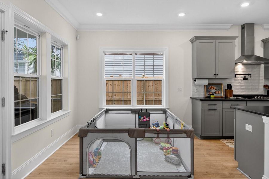 Furnished interior view inside a new home in , Summerville (Image 19).