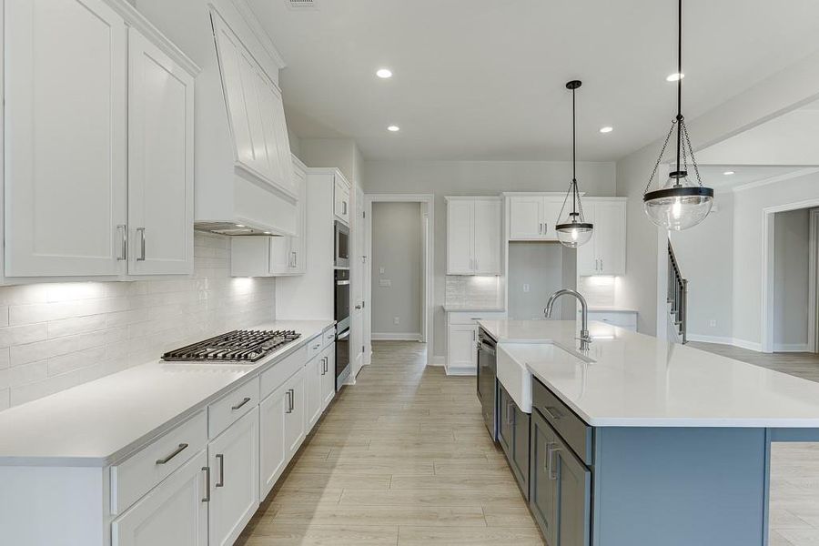 Furnished interior view inside a new home in , Buford (Image 9).