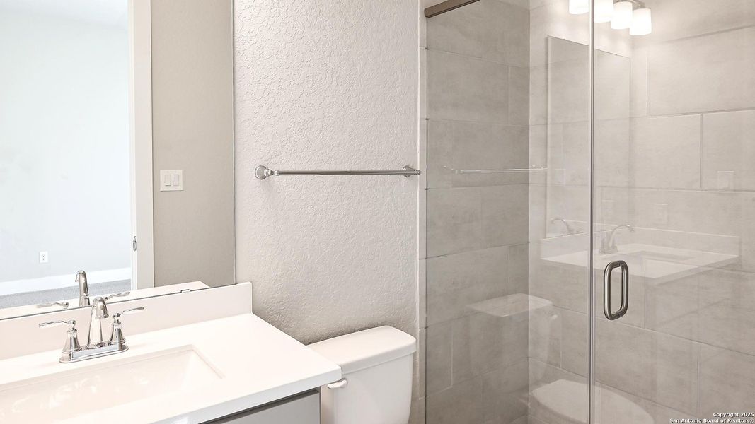 Furnished interior view inside a new home in Homestead 65', Schertz (Image 13). Furnished interior view inside a new home in Homestead 65', Schertz (Image 13).