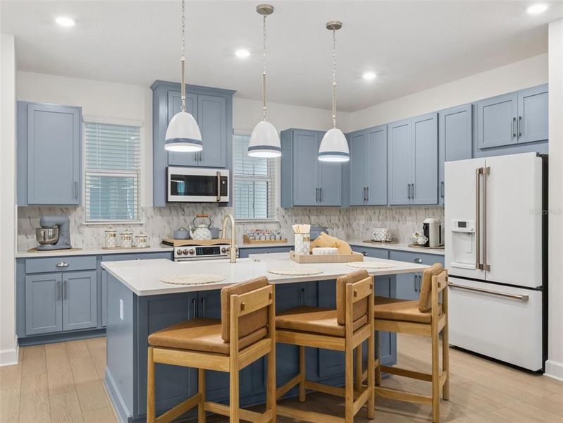 Furnished interior view inside a new home in Harvest at Ovation, Winter Garden (Image 17).