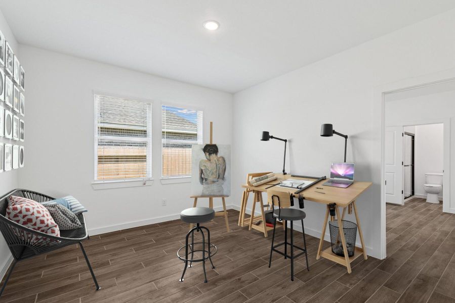 Versatile activity room (*Photo not of actual home and used for illustration purposes only.) Versatile activity room (*Photo not of actual home and used for illustration purposes only.)