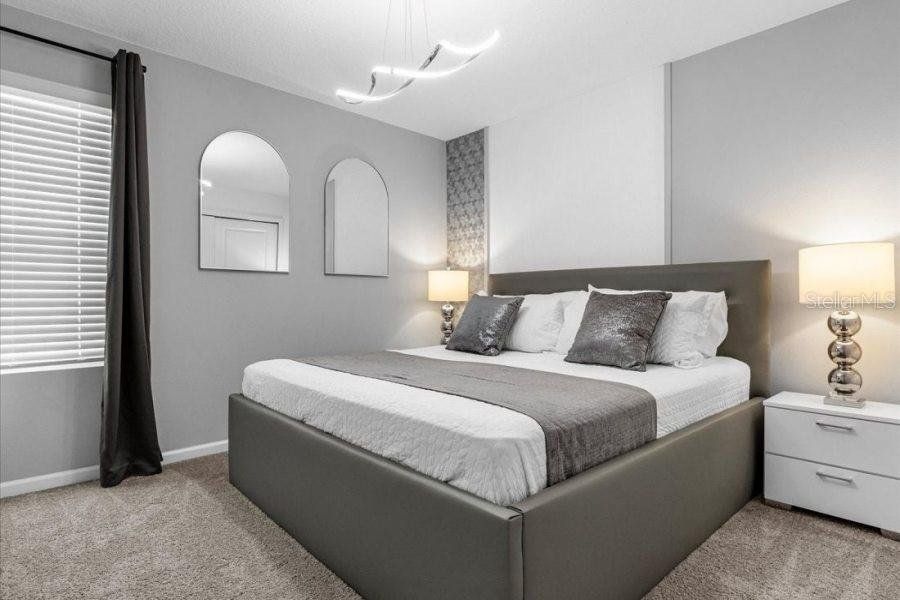 Furnished interior view inside a new home in , Kissimmee (Image 19).