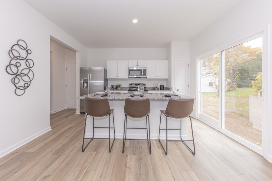 Representative furnished interior of a home built from the The Hartwell by Norfolk Homes in Individual Homes - Jackson County, Jackson (Image 21).
