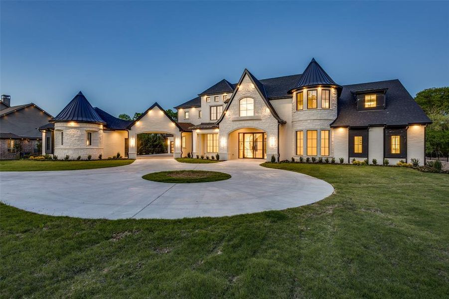 Front exterior of a new home in , McKinney, TX, highlighting curb appeal (Image 25).