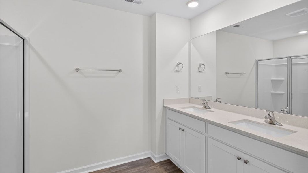 Furnished interior view inside a new home in Fishel Village, Winston-Salem (Image 8). Furnished interior view inside a new home in Fishel Village, Winston-Salem (Image 8).